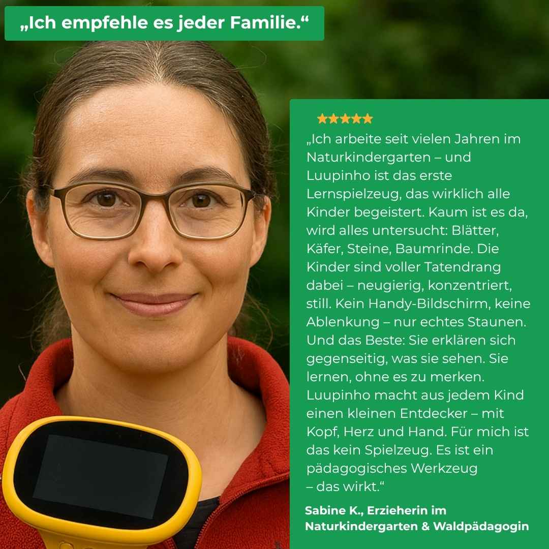 Luupinho™ – Das Forscher-Taschenmikroskop für Kids