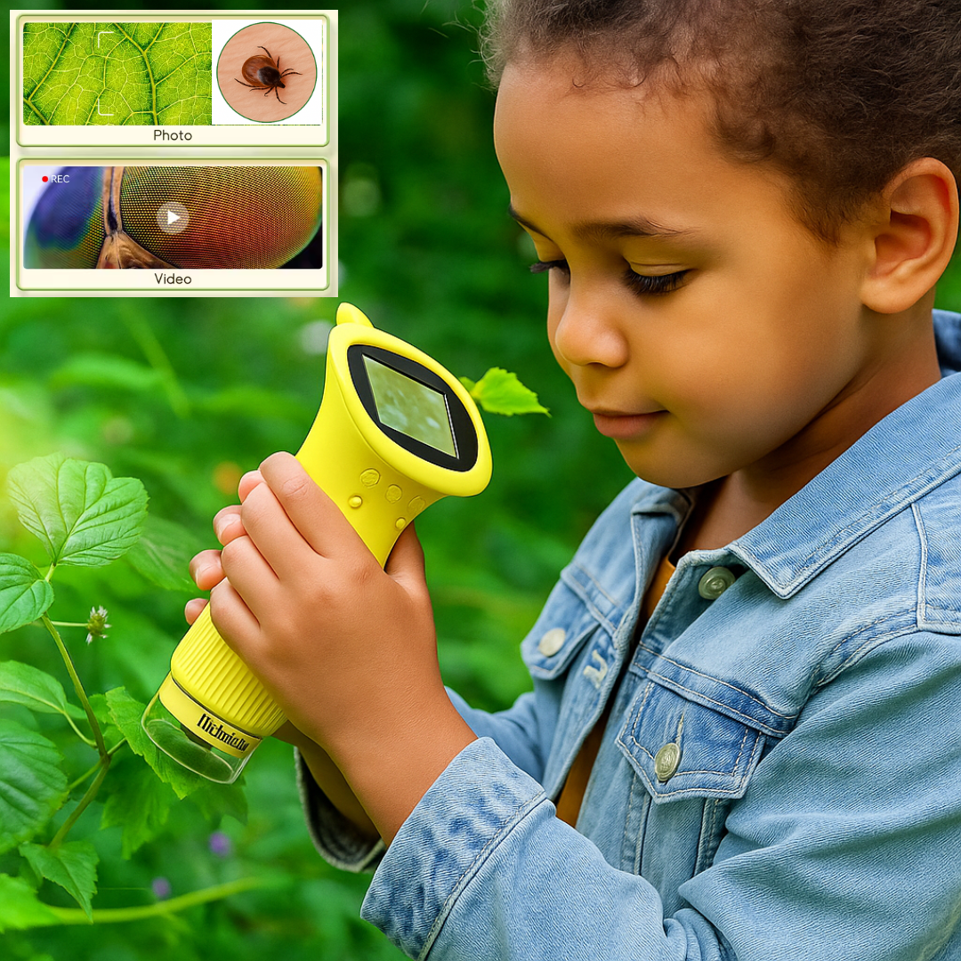 Luupinho™ – Das Forscher-Taschenmikroskop für Kids