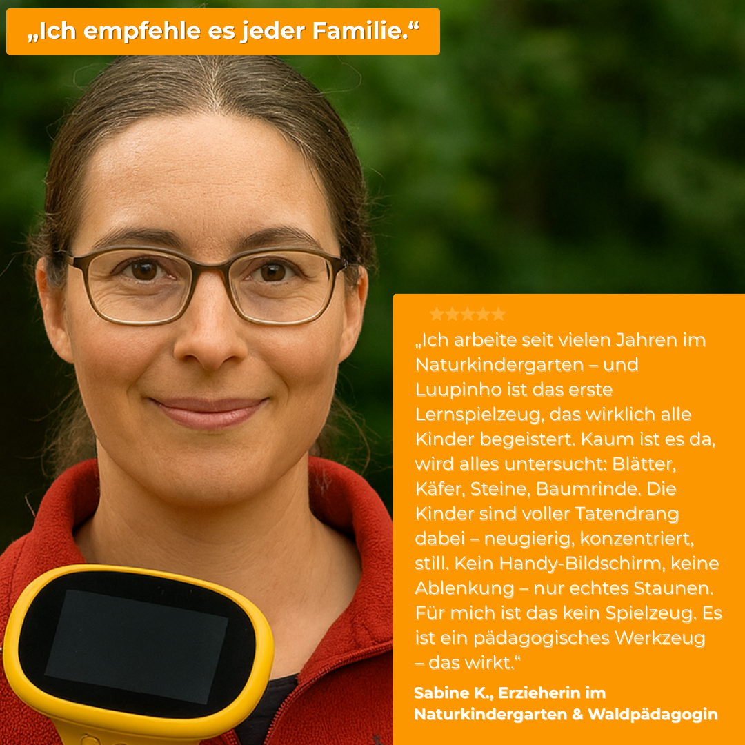 Luupinho™ – Das Forscher-Taschenmikroskop für Kids