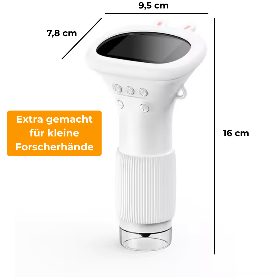 Luupinho™ – Das Forscher-Taschenmikroskop für Kids