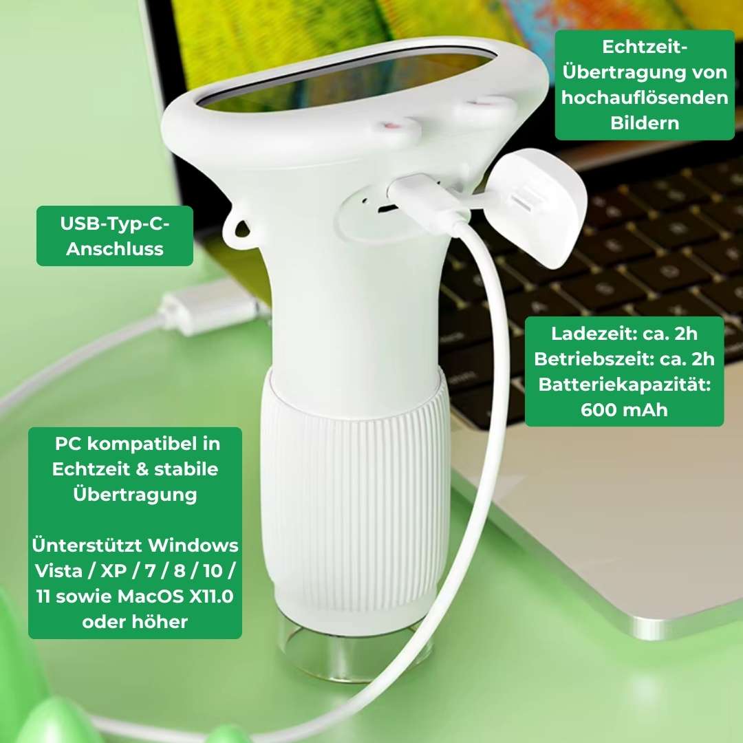 Luupinho™ – Das Forscher-Taschenmikroskop für Kids