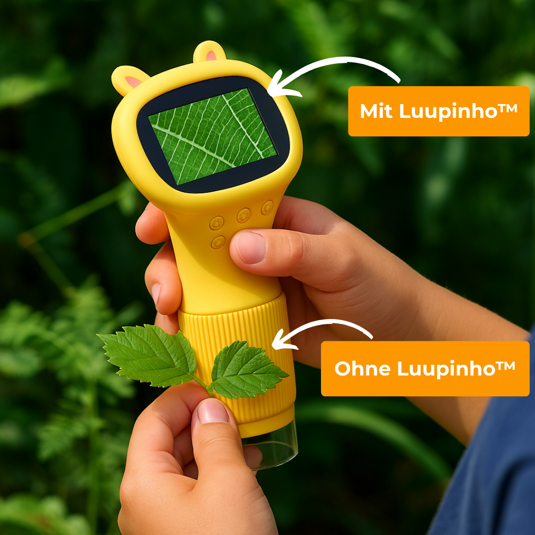 Luupinho™ – Das Forscher-Taschenmikroskop für Kids